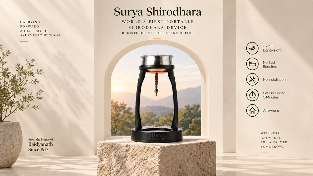 Introducing the Surya Oscillator: Traditional Shirodhara Movement, Made Simpler
