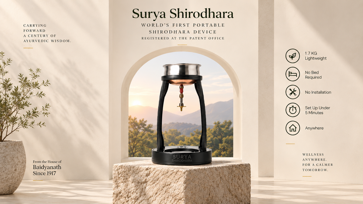 Introducing the Surya Oscillator: Traditional Shirodhara Movement, Made Simpler