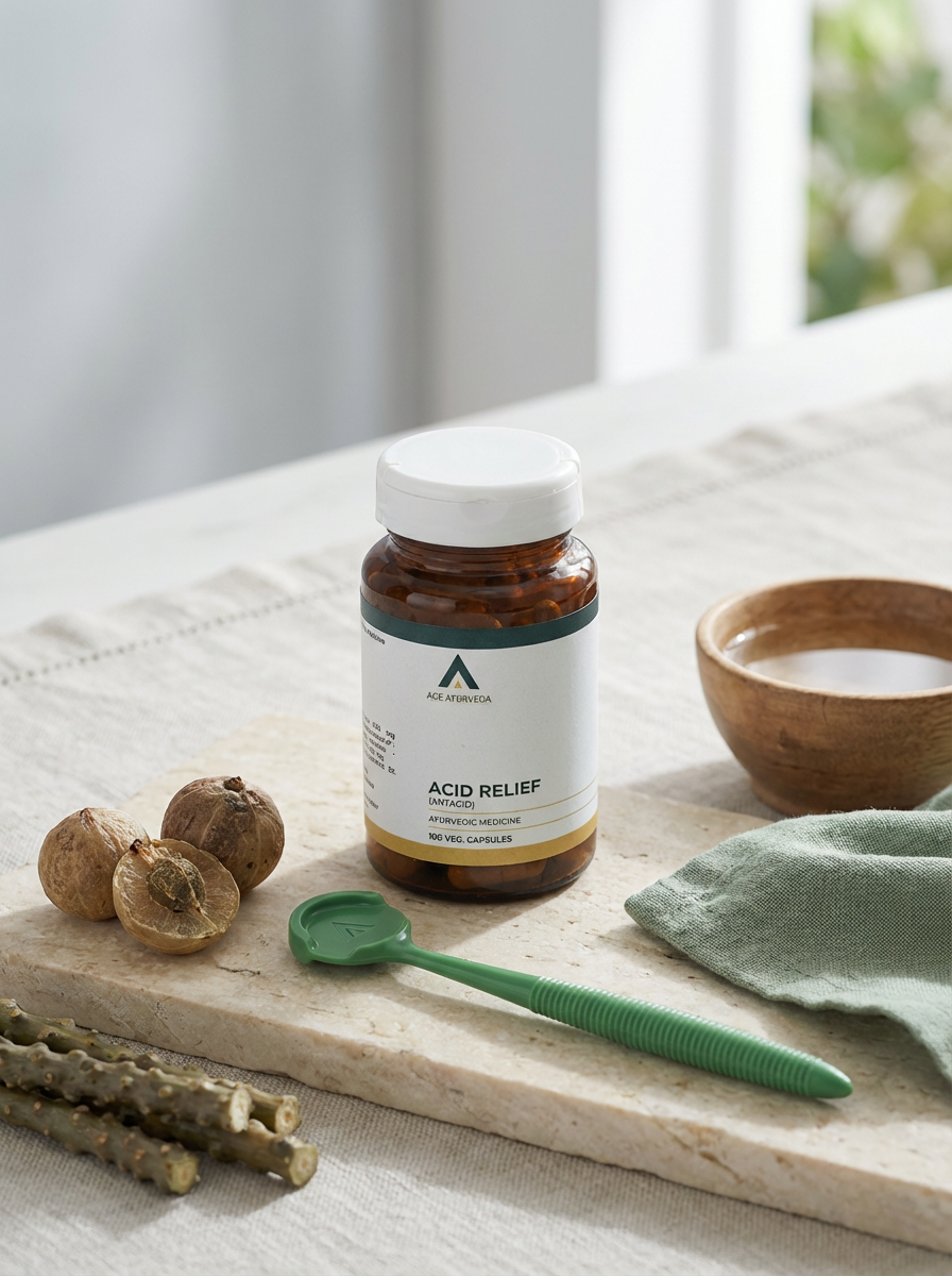 Acid Relief + Nava Tongue Cleaner Combo Kit