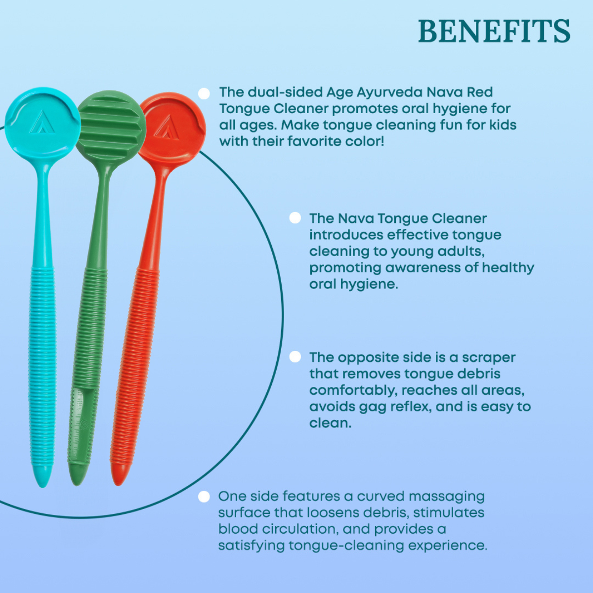 Nava Tongue Cleaner Pack of 3