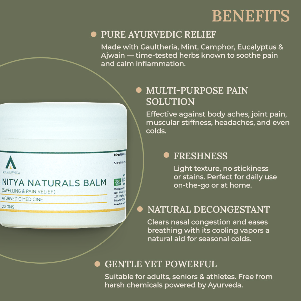 Nitya Naturals Balm