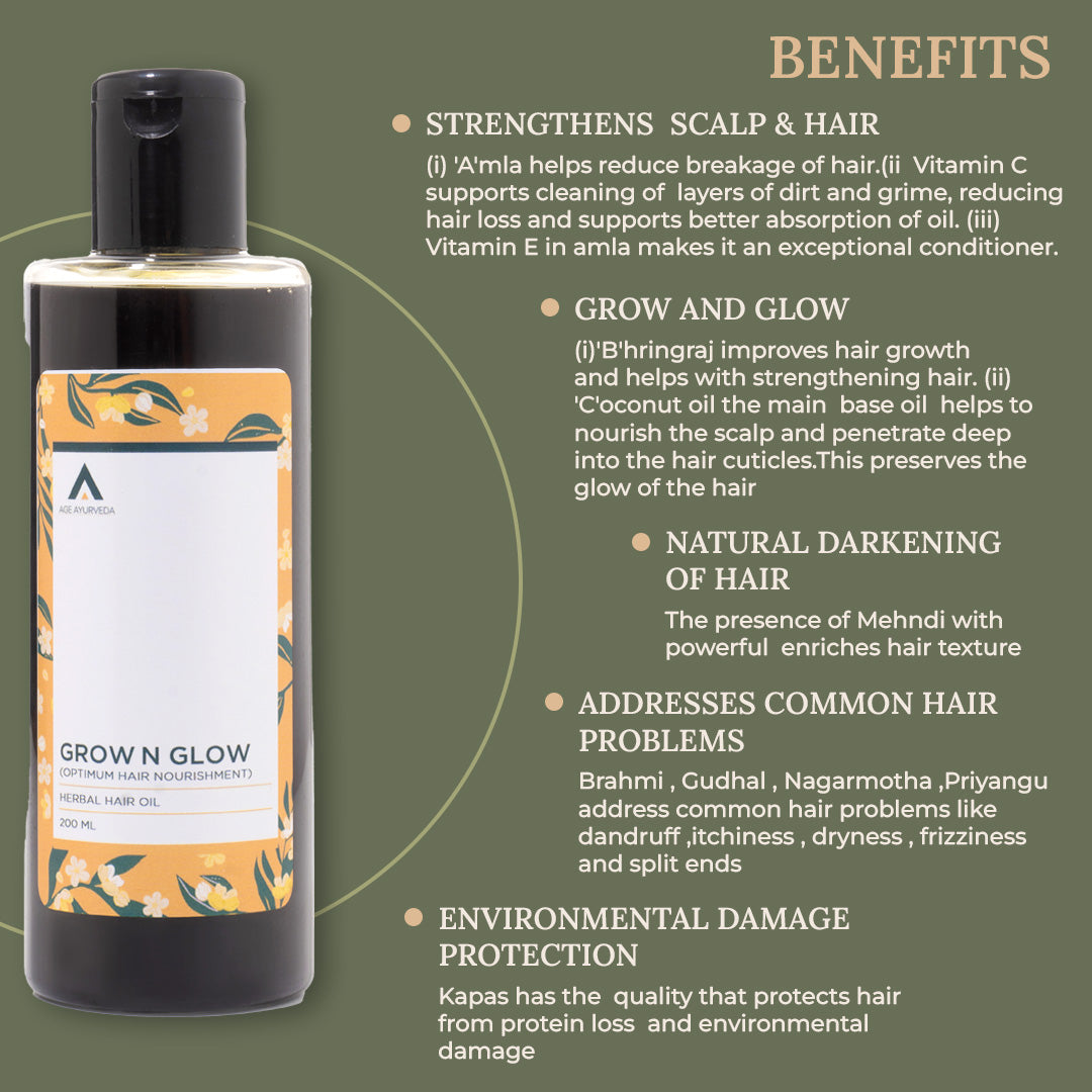 Grow and Glow Hair Oil