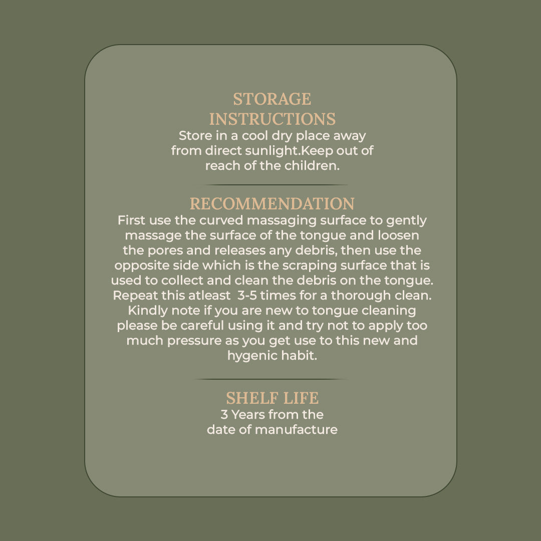 Age Ayurveda Green Nava Tongue Cleaner